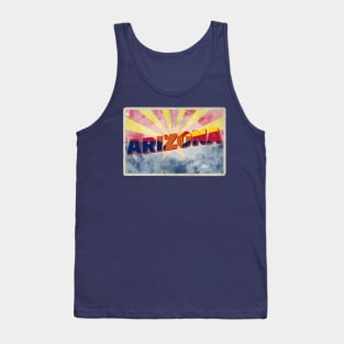 Arizona vintage style retro souvenir Tank Top